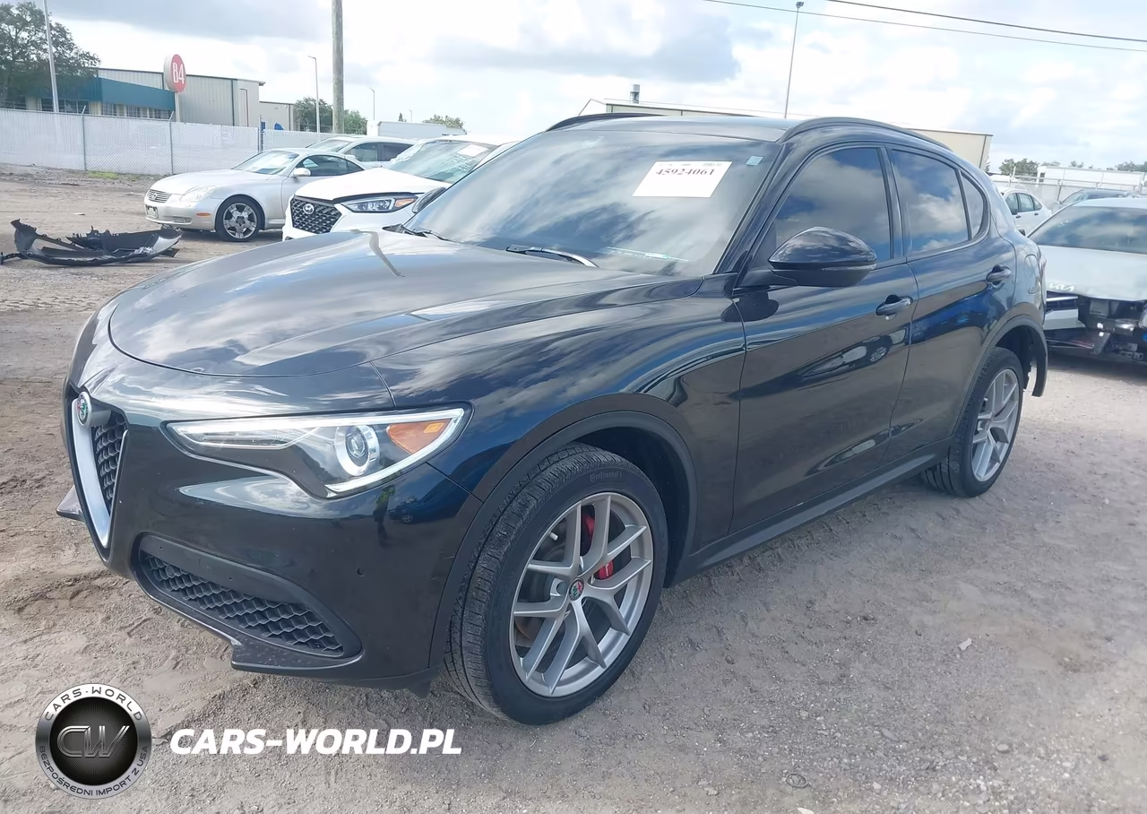 2018 Alfa Romeo Stelvio Ti Sport Awd VIN:ZASFAKNN0J7B99218 - 2