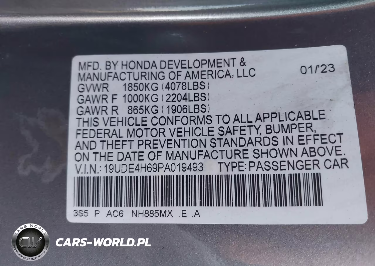 2023 Acura Integra A-Spec Technology VIN:19UDE4H69PA019493 - 9