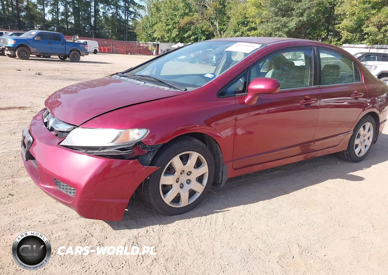 2010 Honda Civic Lx VIN:2HGFA1F54AH571117 - 2