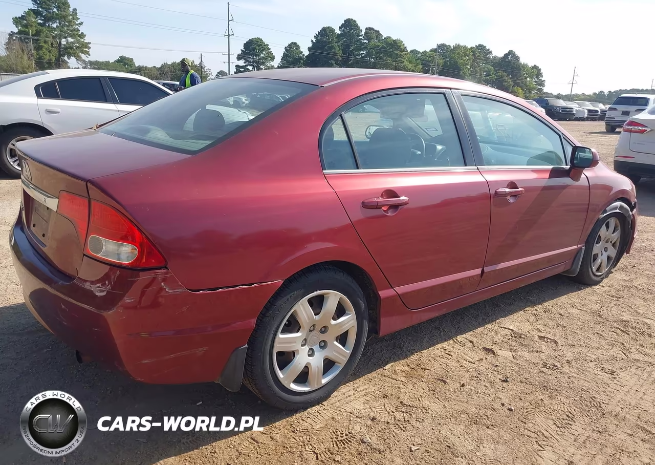 2010 Honda Civic Lx VIN:2HGFA1F54AH571117 - 4