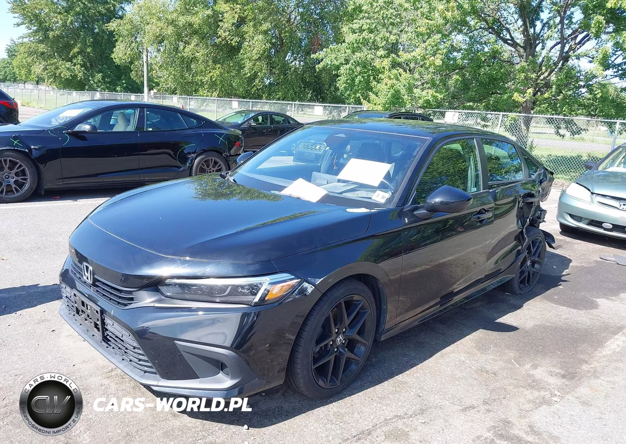 2022 Honda Civic Sport VIN:2HGFE2F52NH601702 - 2