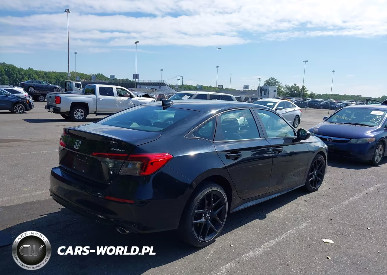 2022 Honda Civic Sport VIN:2HGFE2F52NH601702 - 4