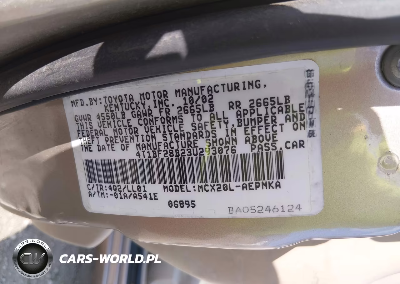 2003 Toyota Avalon Xl VIN:4T1BF28B23U293076 - 9