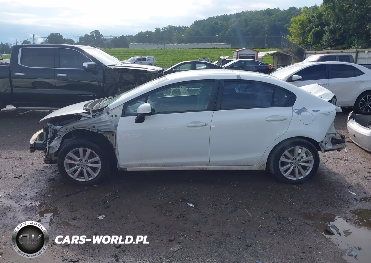 2012 Honda Civic Lx VIN:19XFB2F55CE078367 - 14