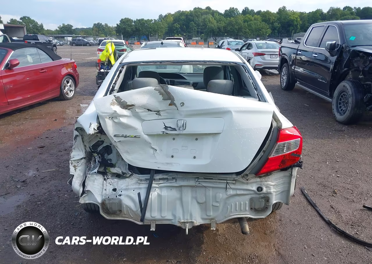 2012 Honda Civic Lx VIN:19XFB2F55CE078367 - 16