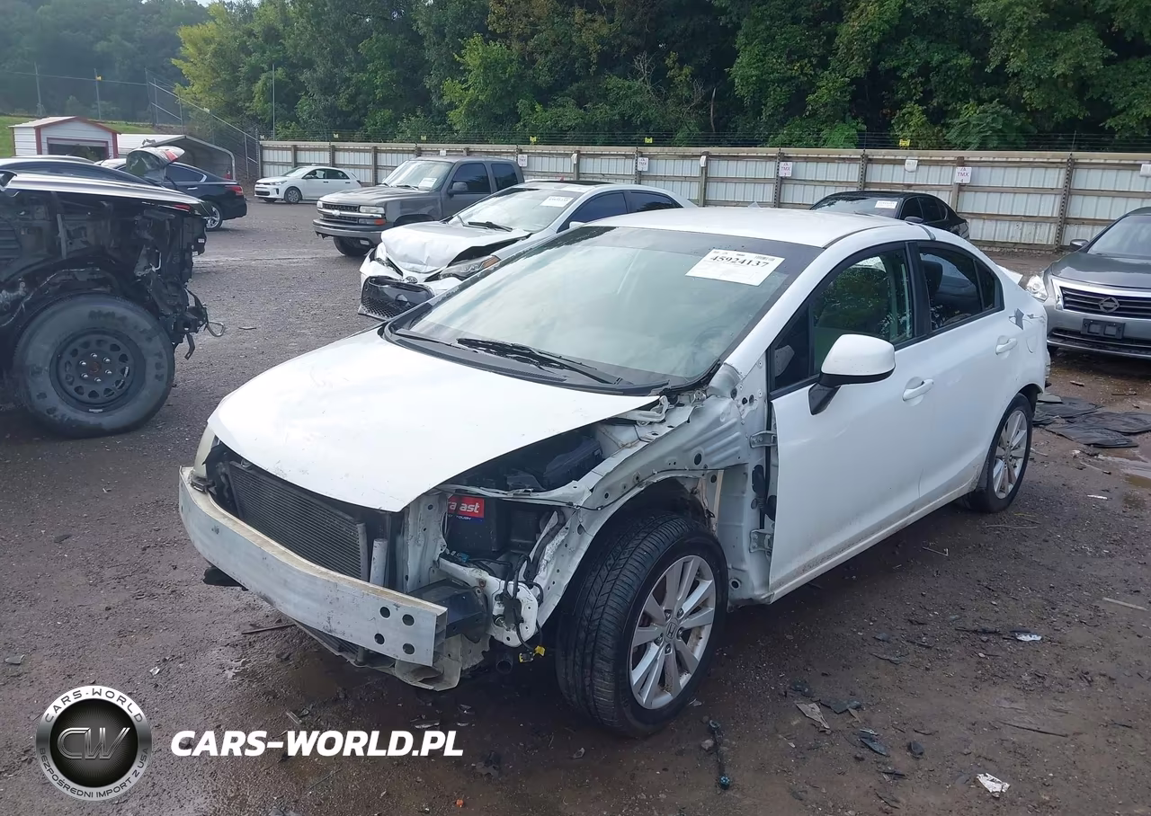 2012 Honda Civic Lx VIN:19XFB2F55CE078367 - 2