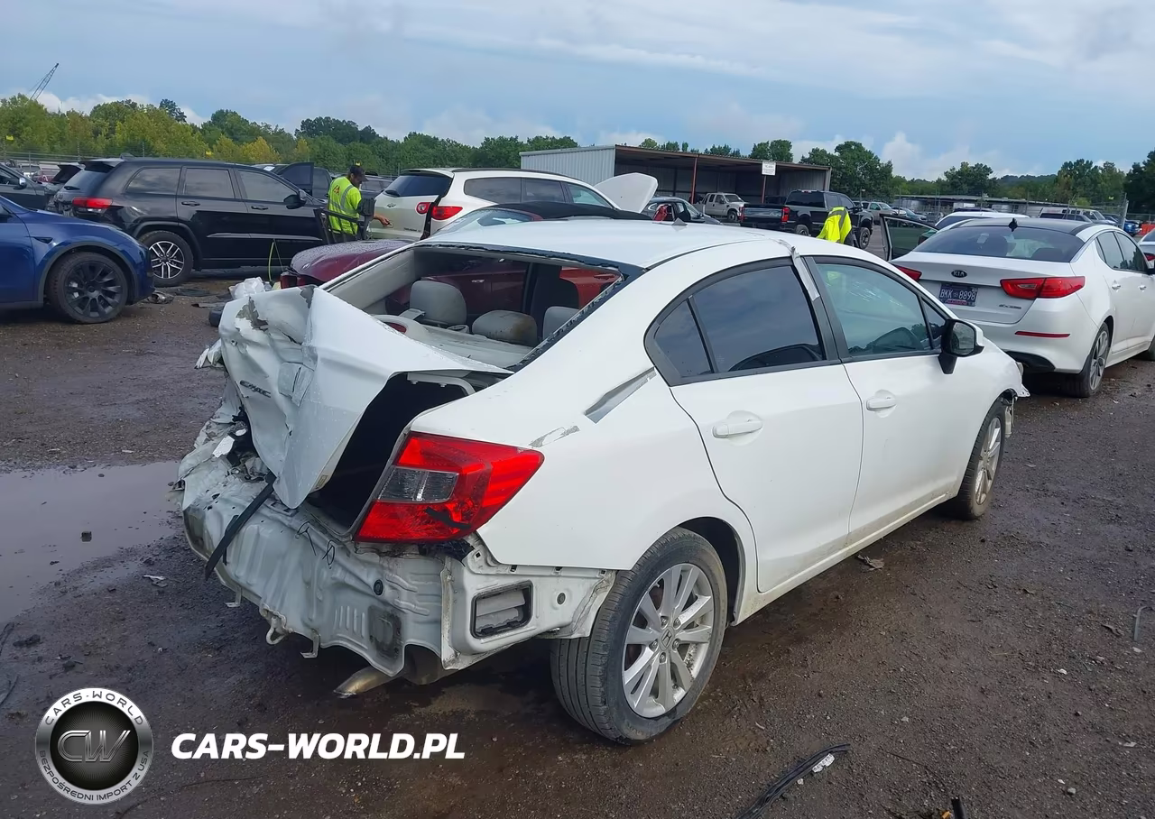 2012 Honda Civic Lx VIN:19XFB2F55CE078367 - 4