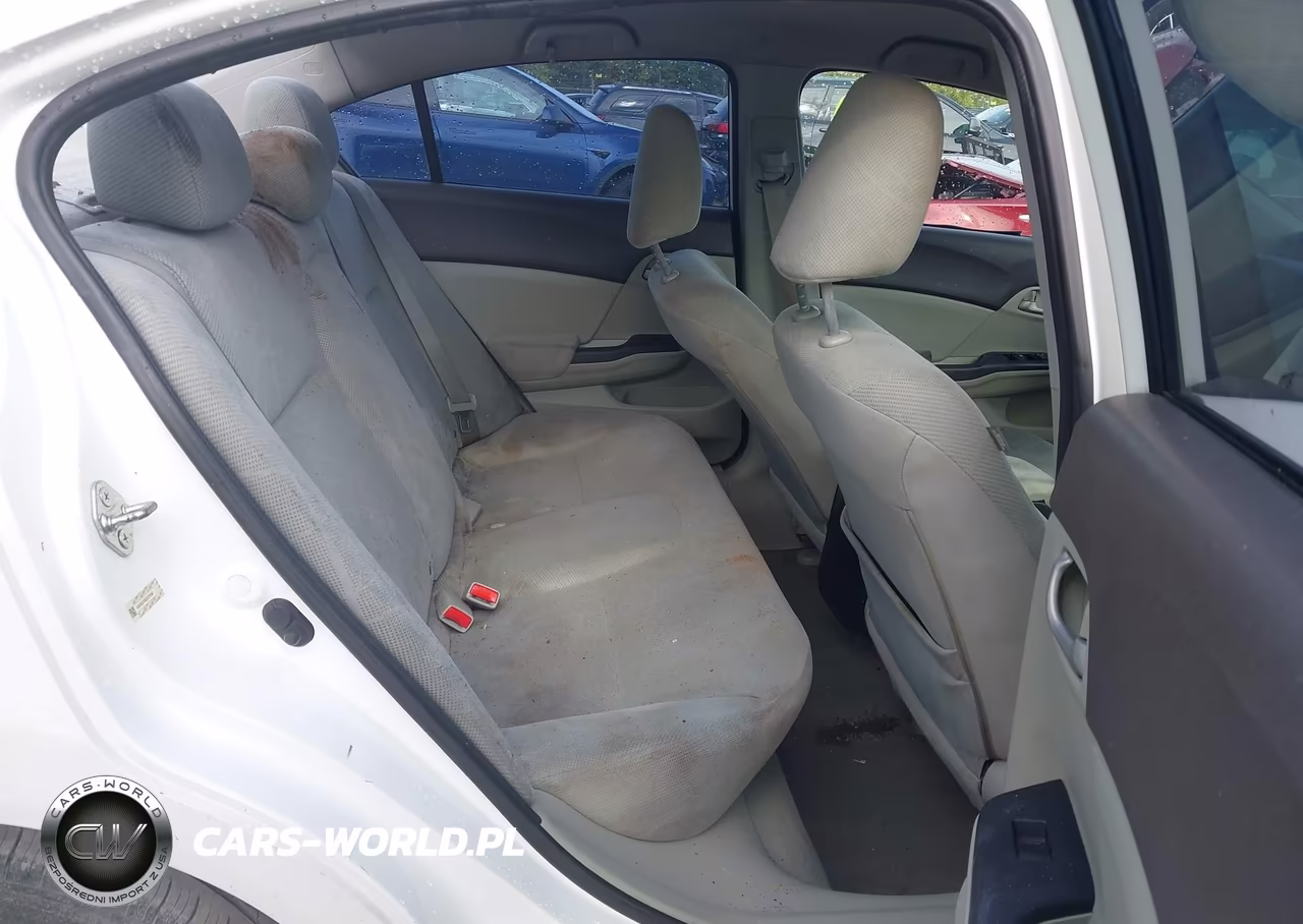 2012 Honda Civic Lx VIN:19XFB2F55CE078367 - 8