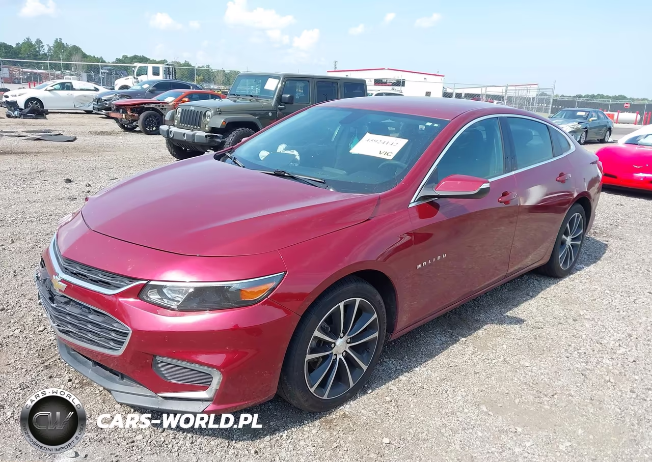 2017 Chevrolet Malibu Lt VIN:1G1ZE5STXHF290939 - 2