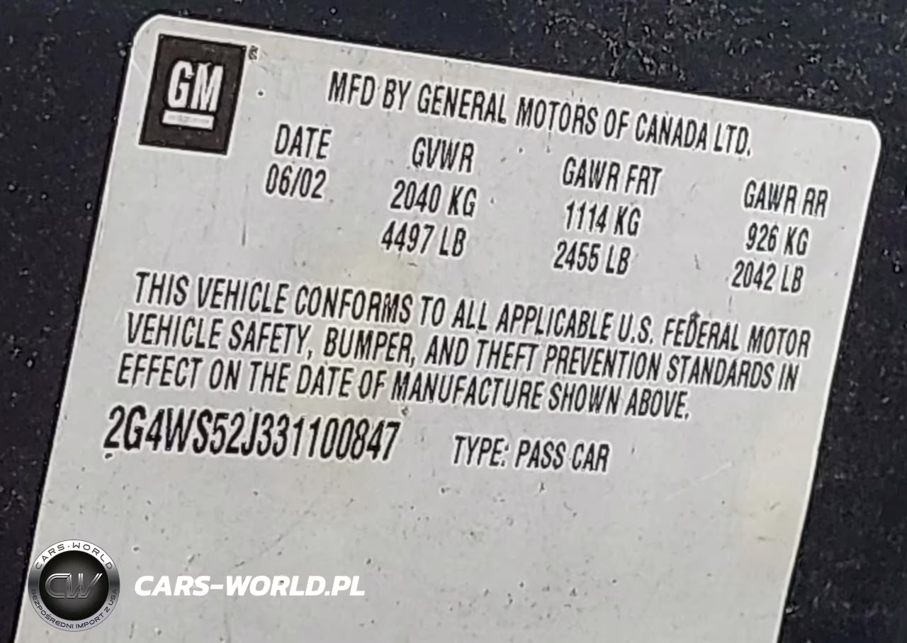 2003 Buick Century Custom VIN:2G4WS52J331100847 - 9
