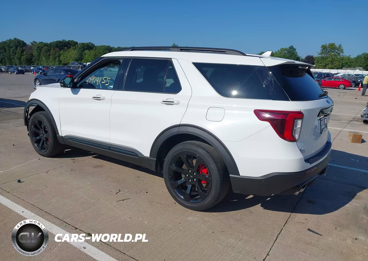 2023 Ford Explorer St VIN:1FM5K8GC3PGB97340 - 3