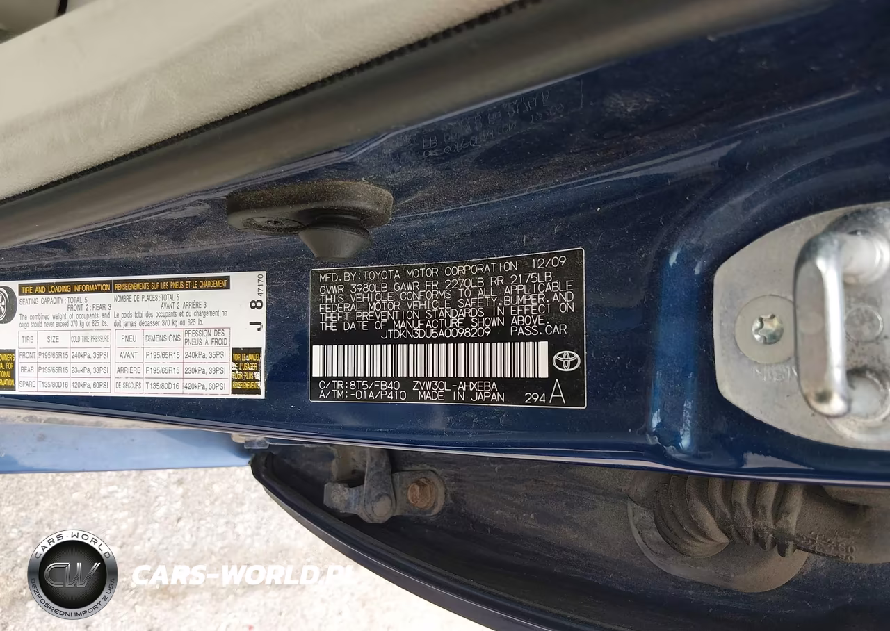 2010 Toyota Prius Ii VIN:JTDKN3DU5A0098209 - 9