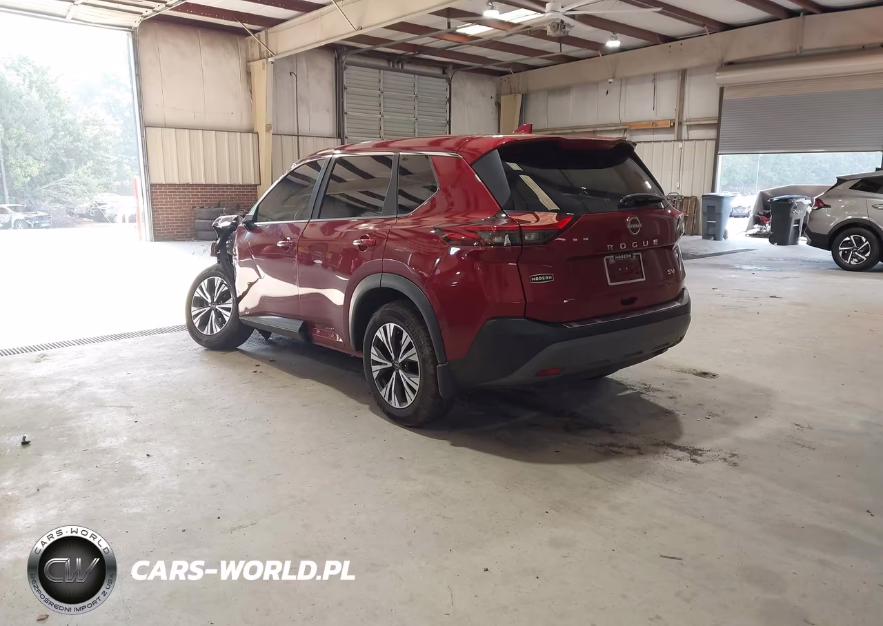 2023 Nissan Rogue Sv Fwd VIN:JN8BT3BA5PW006542 - 3