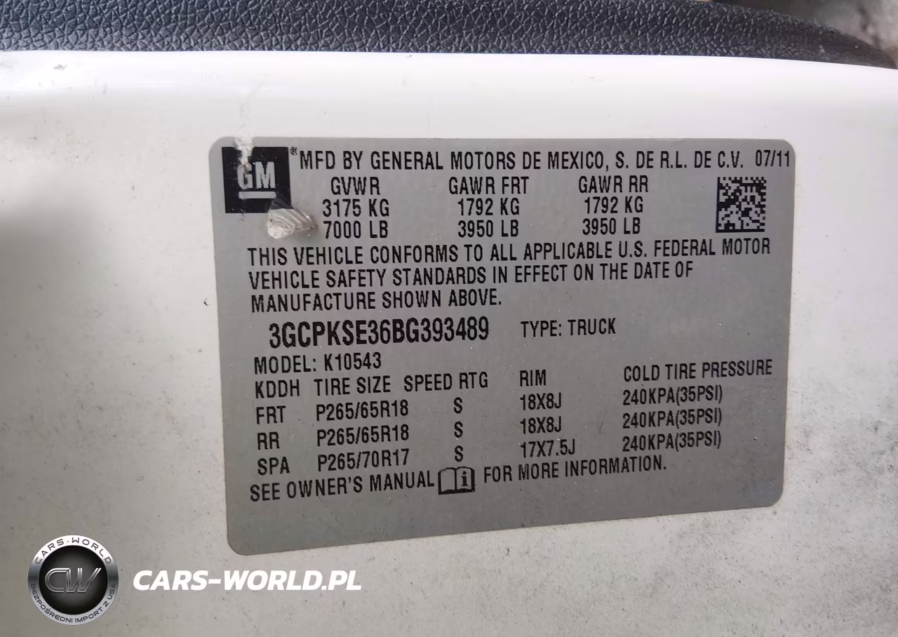 2011 Chevrolet Silverado K1500 Lt VIN:3GCPKSE36BG393489 - 9