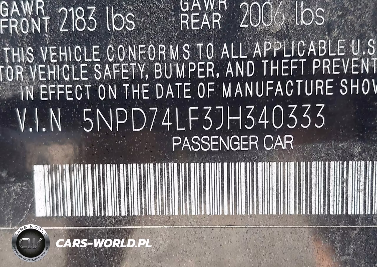 2018 Hyundai Elantra Se VIN:5NPD74LF3JH340333 - 9