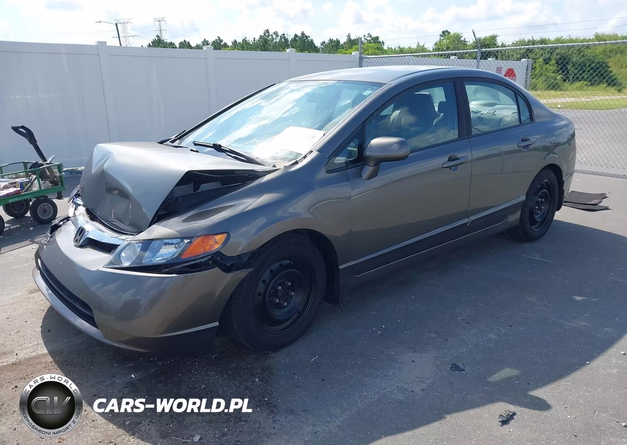 2008 Honda Civic Lx VIN:2HGFA16598H351420 - 2