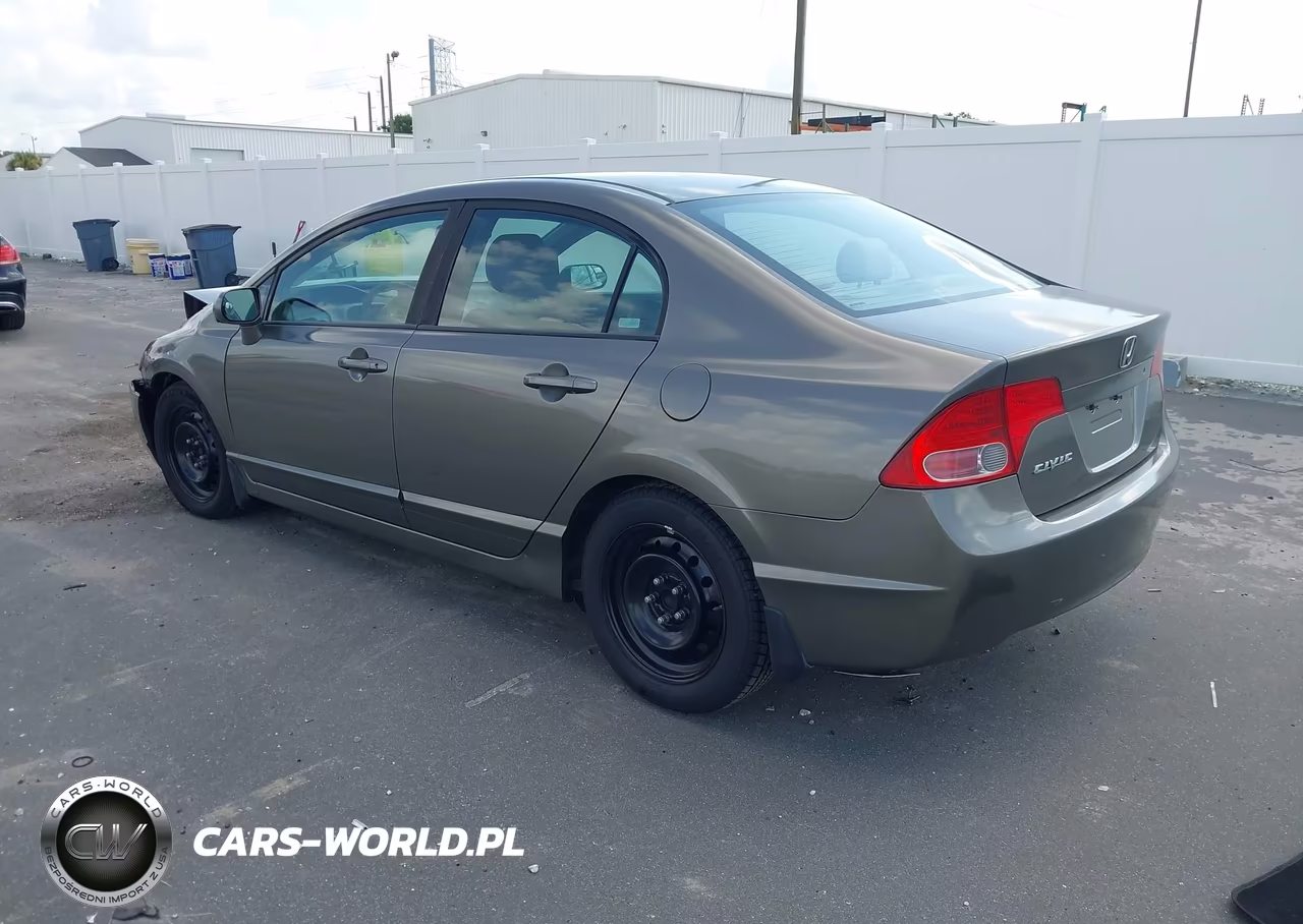 2008 Honda Civic Lx VIN:2HGFA16598H351420 - 3