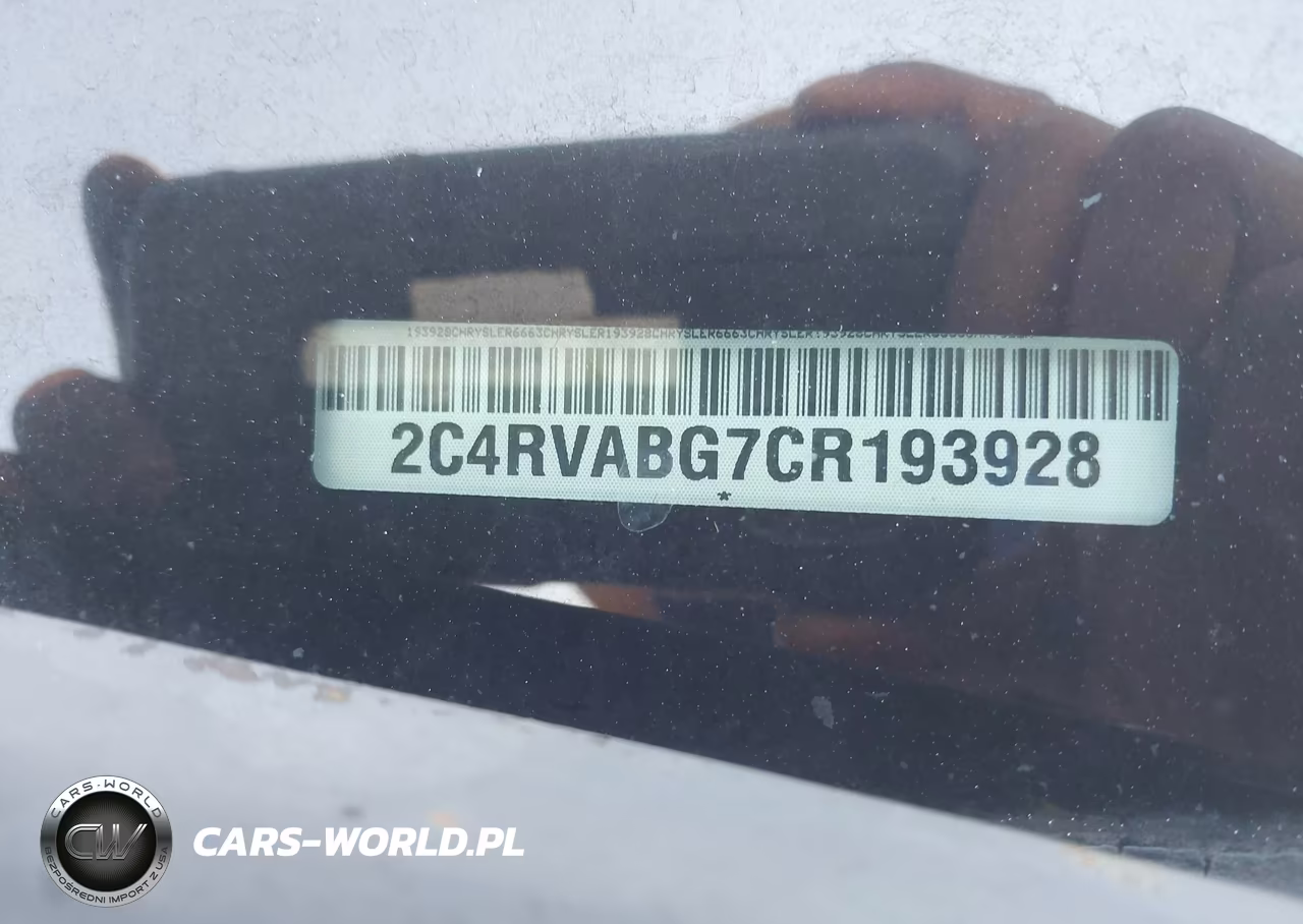 2012 Volkswagen Routan Se VIN:2C4RVABG7CR193928 - 12