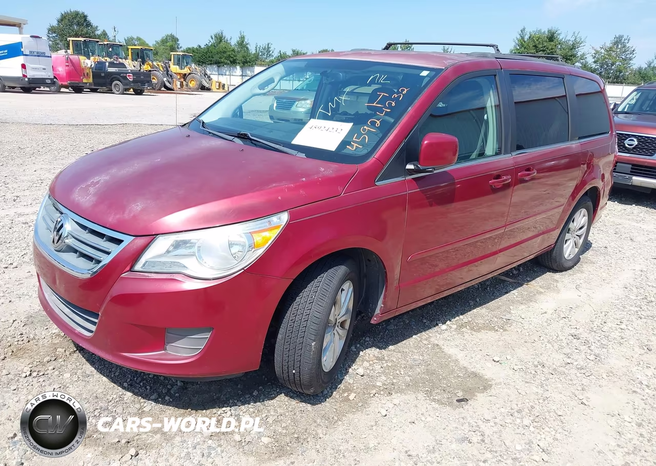 2012 Volkswagen Routan Se VIN:2C4RVABG7CR193928 - 2