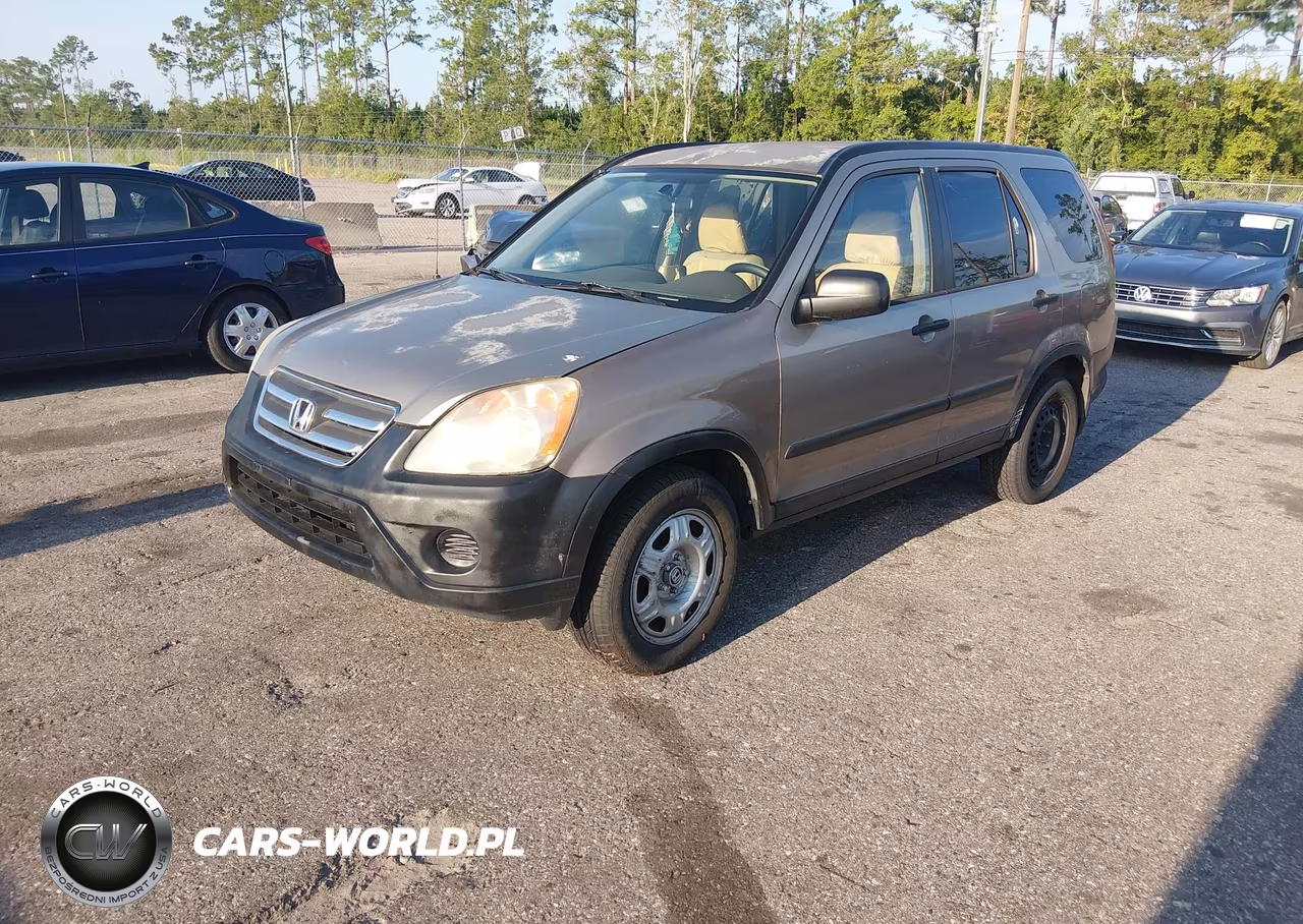 2005 Honda Cr-V Lx VIN:JHLRD68535C006513 - 2