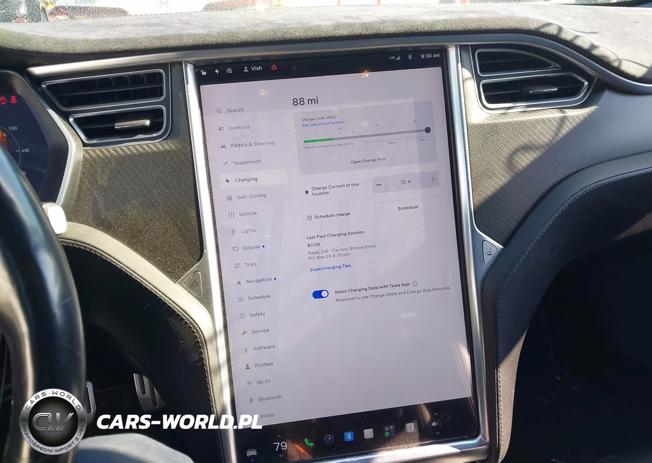 2017 Tesla Model S 100D-60D-75D-90D-P100D VIN:5YJSA1E40HF186241 - 18
