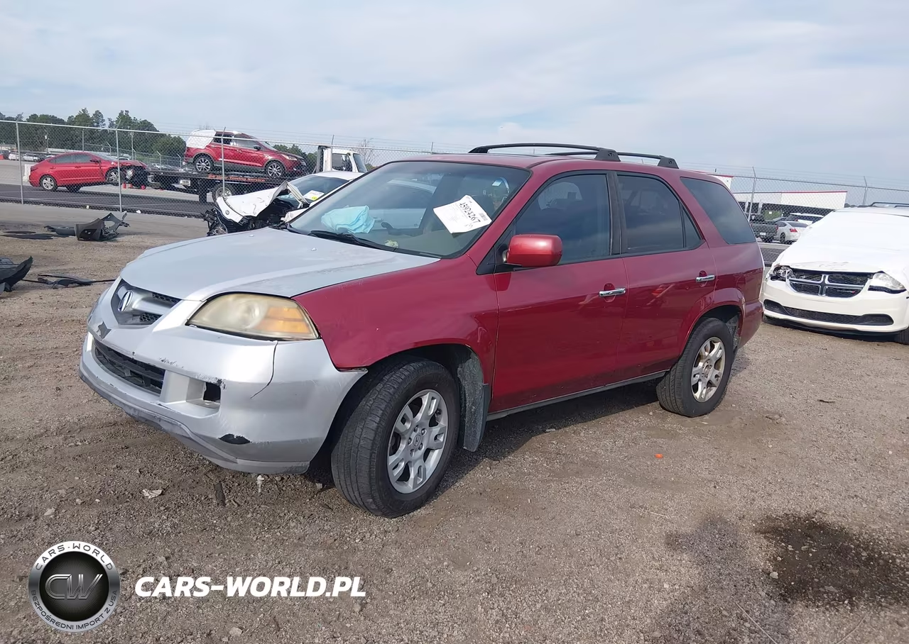 2005 Acura Mdx VIN:2HNYD18655H503235 - 2