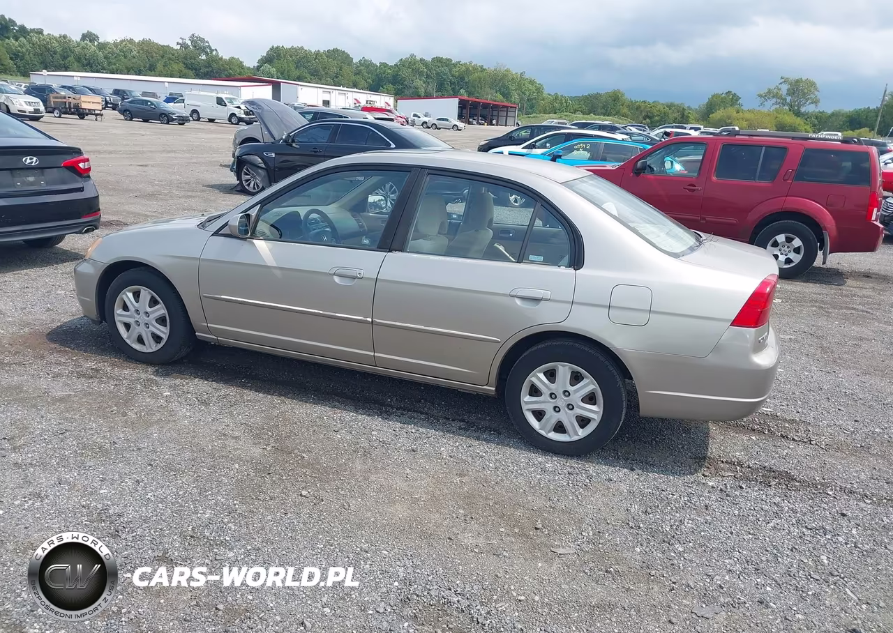 2003 Honda Civic Ex VIN:2HGES26713H584944 - 3