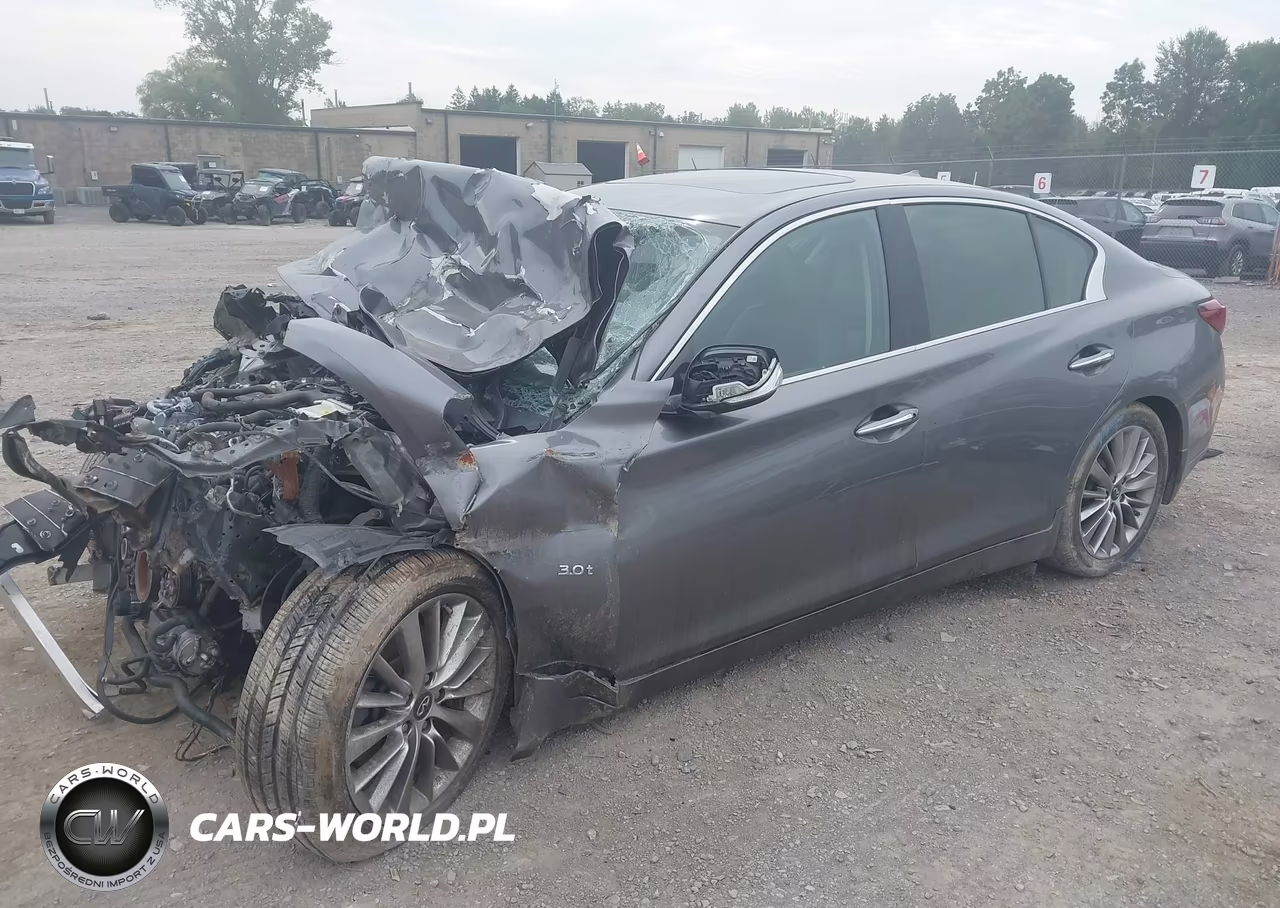 2019 Infiniti Q50 3.0T Luxe VIN:JN1EV7AR5KM558714 - 2