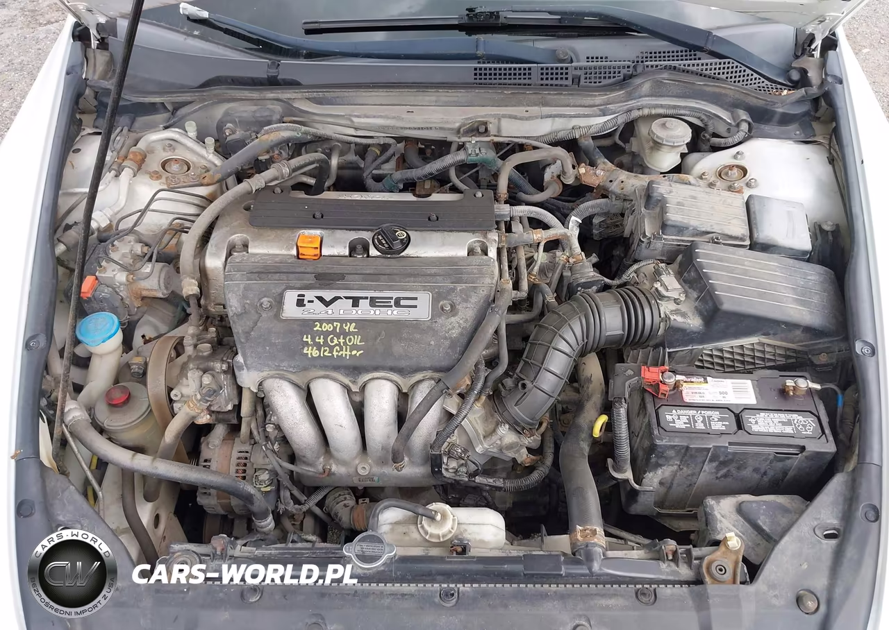 2007 Honda Accord 2.4 Lx VIN:3HGCM56417G710167 - 10