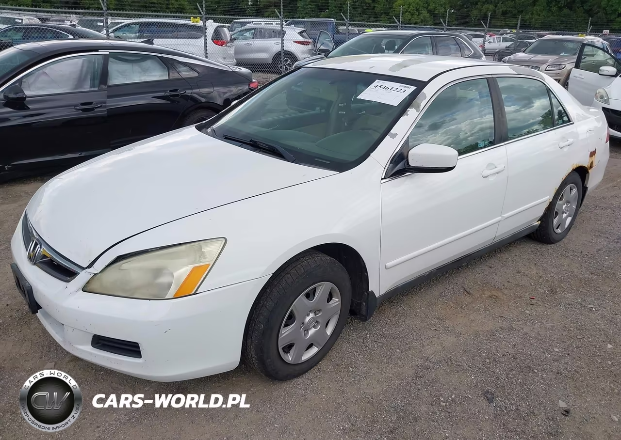 2007 Honda Accord 2.4 Lx VIN:3HGCM56417G710167 - 2