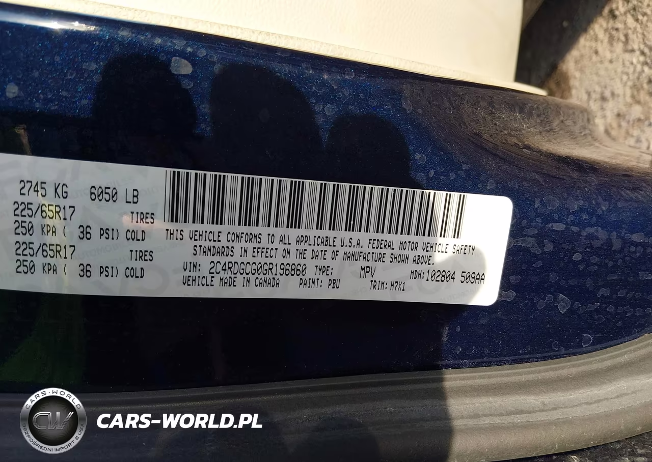 2016 Dodge Grand Caravan Sxt VIN:2C4RDGCG0GR196860 - 9