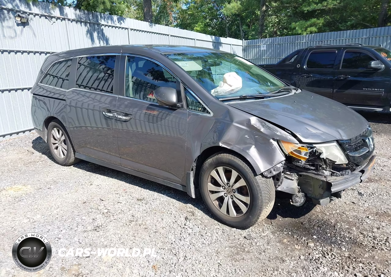 2015 Honda Odyssey Ex VIN:5FNRL5H42FB084478 - 1