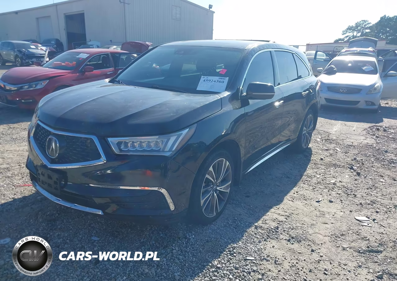 2019 Acura Mdx Tech Pkg VIN:5J8YD4H53KL014007 - 2