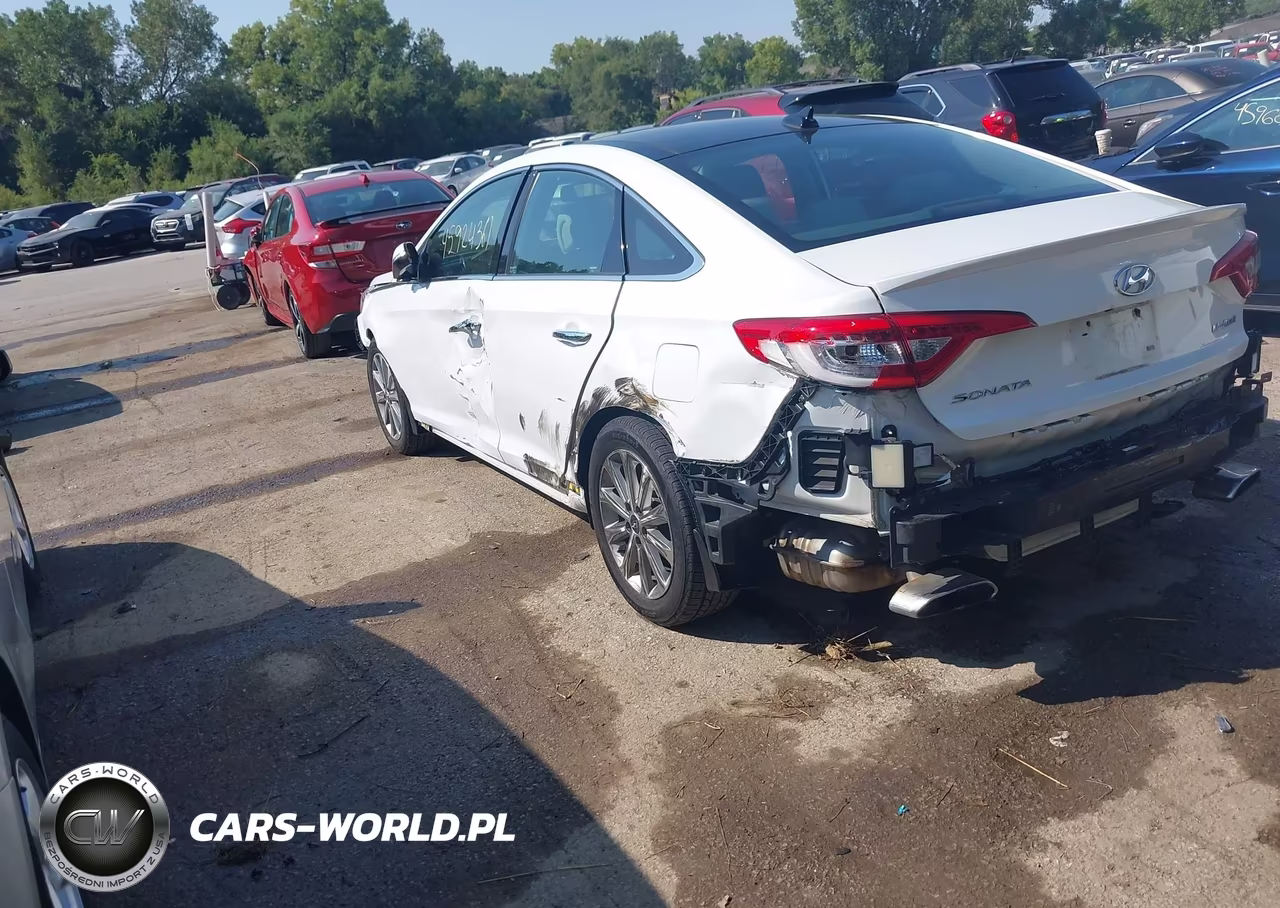 2016 Hyundai Sonata Limited VIN:5NPE34AF8GH368284 - 3