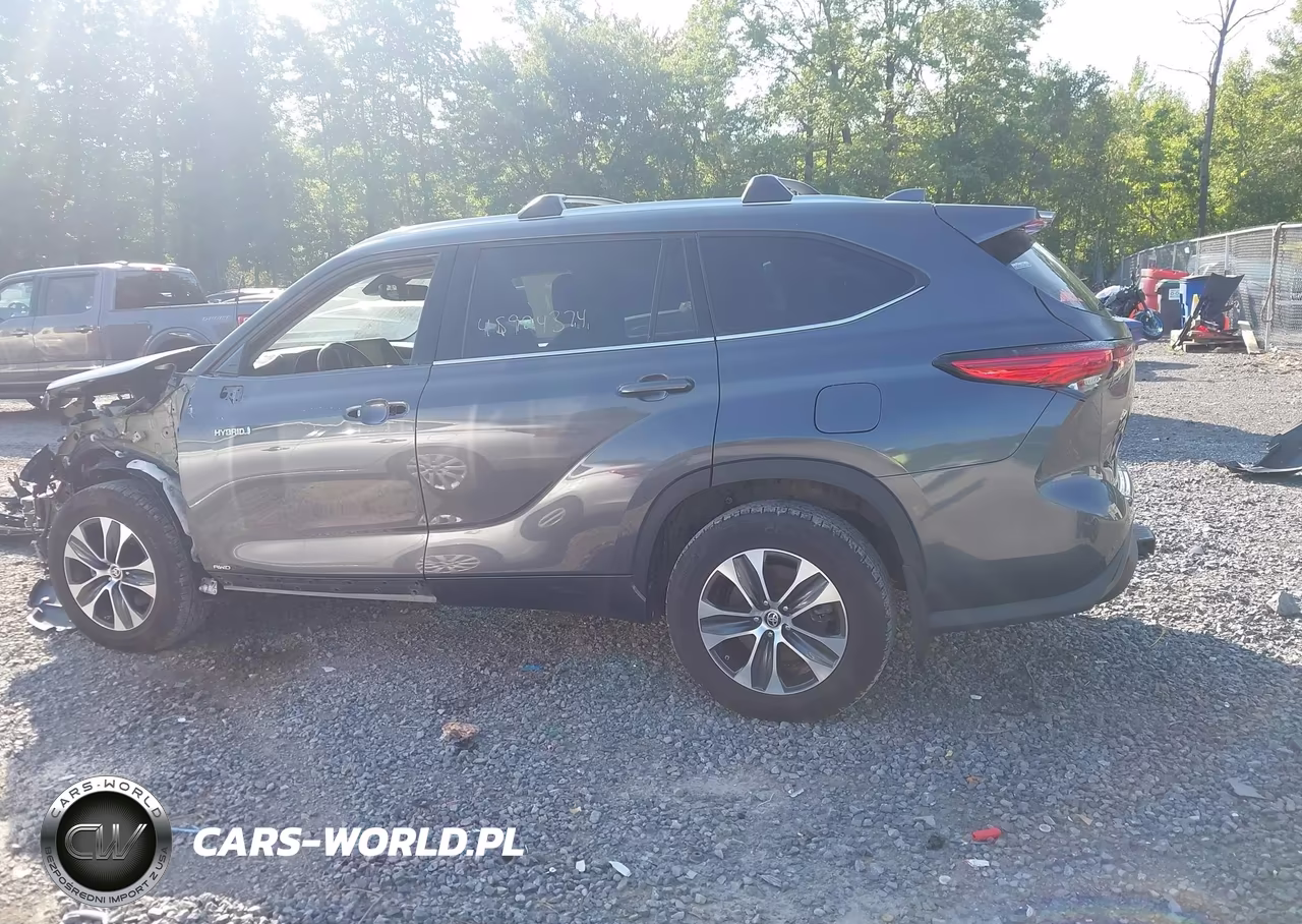 2020 Toyota Highlander Hybrid Xle VIN:5TDHBRCHXLS505001 - 14