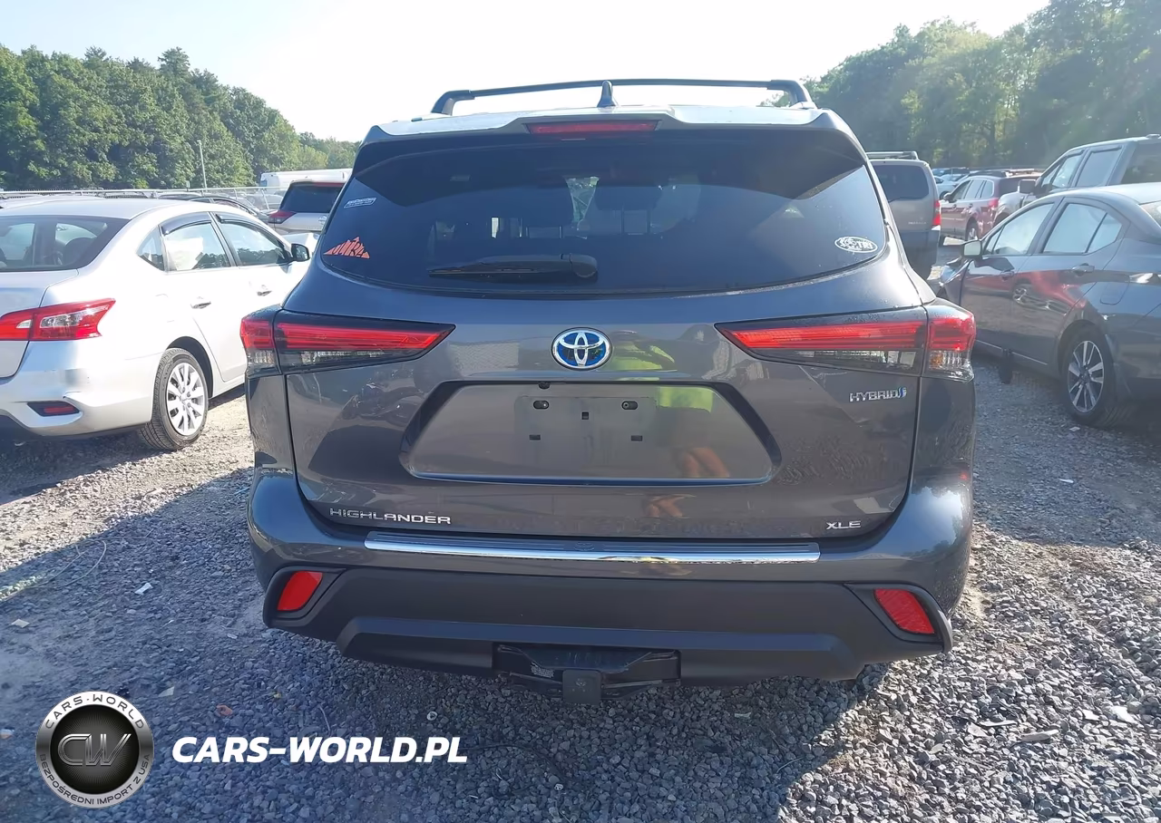 2020 Toyota Highlander Hybrid Xle VIN:5TDHBRCHXLS505001 - 16