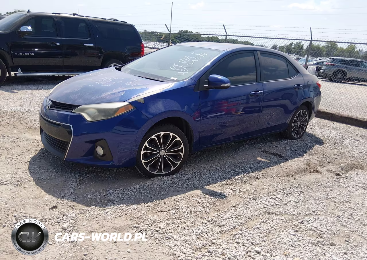 2014 Toyota Corolla S Plus VIN:5YFBURHE0EP174309 - 2
