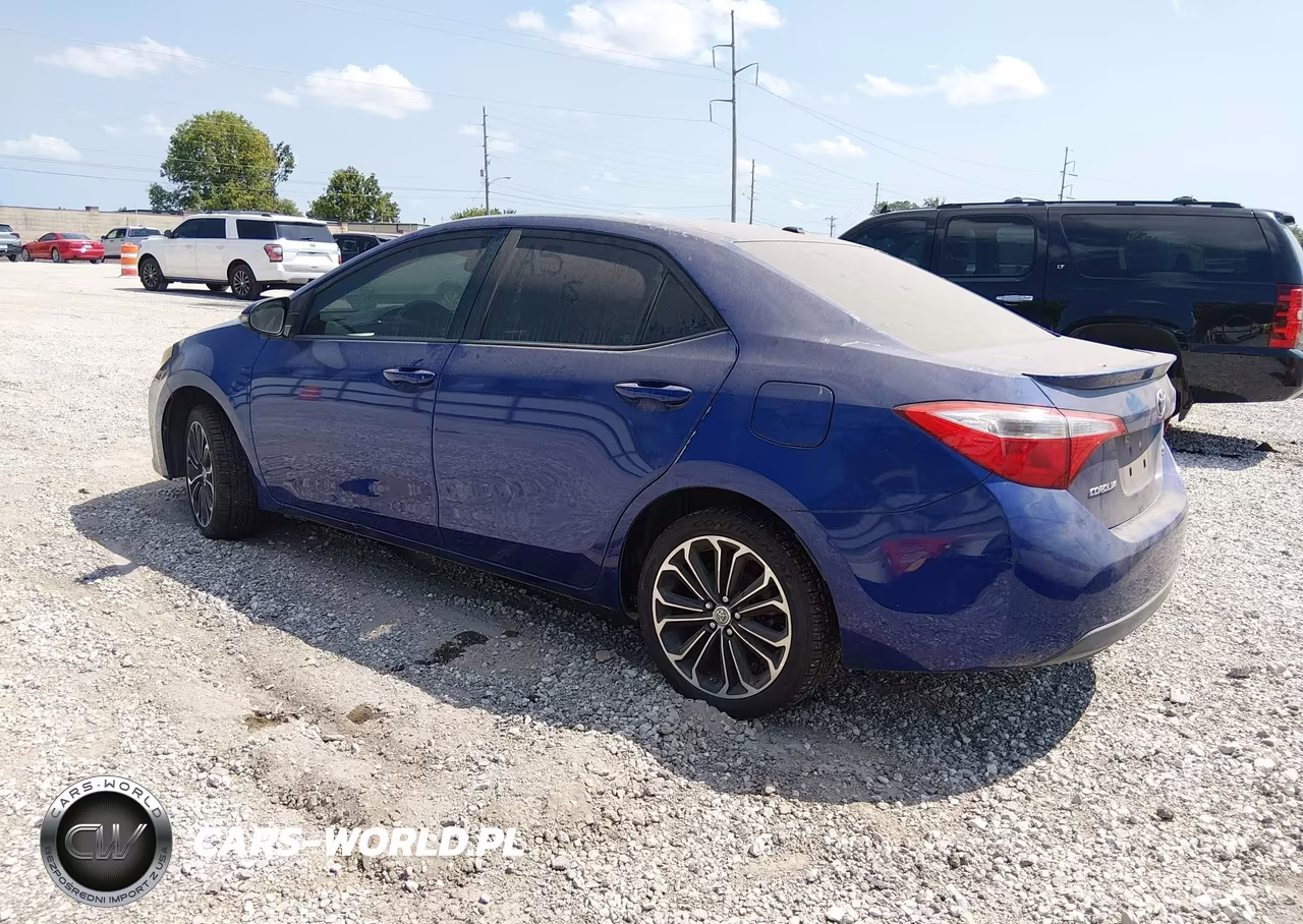2014 Toyota Corolla S Plus VIN:5YFBURHE0EP174309 - 3