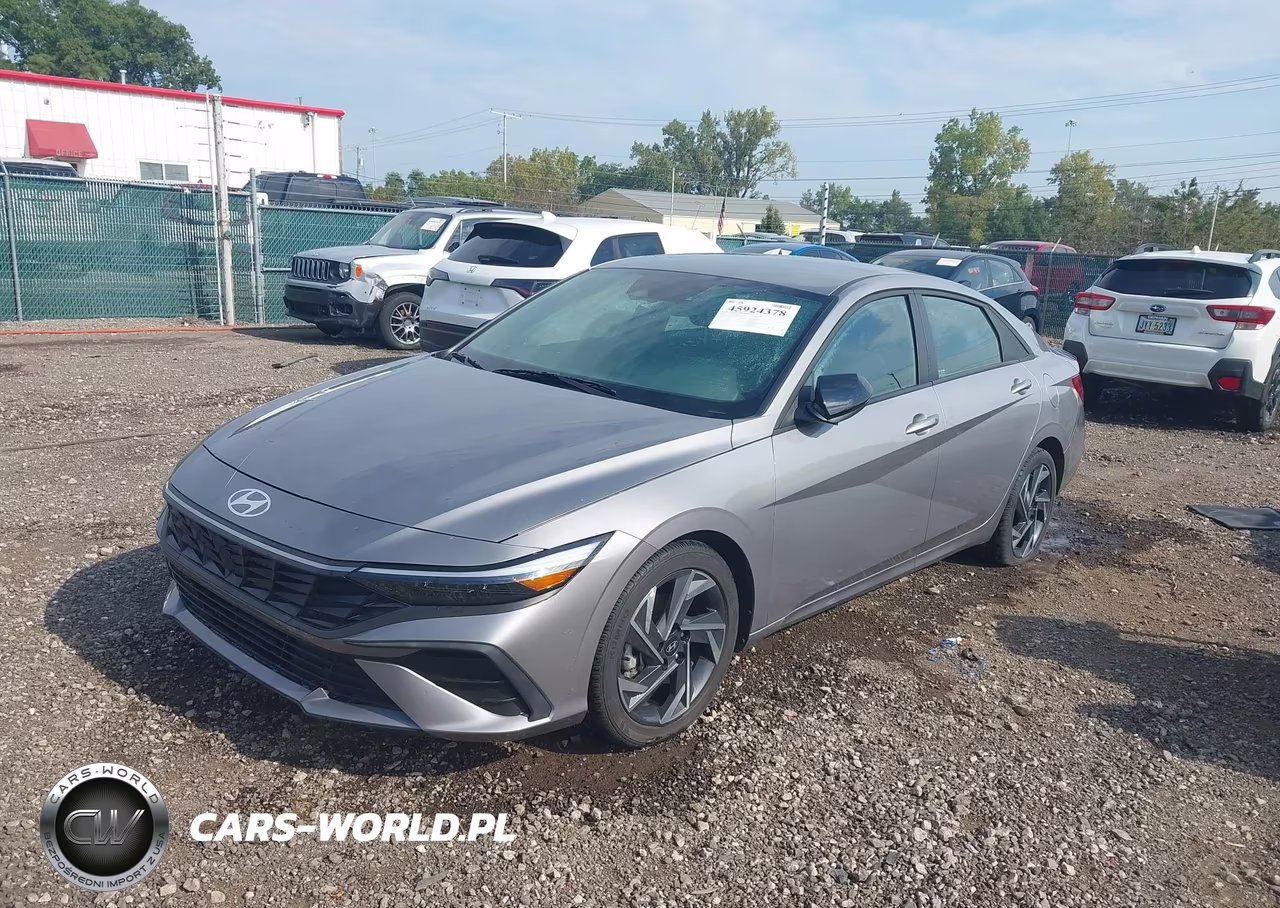 2025 Hyundai Elantra Sel Sport VIN:KMHLM4DG0SU993717 - 2