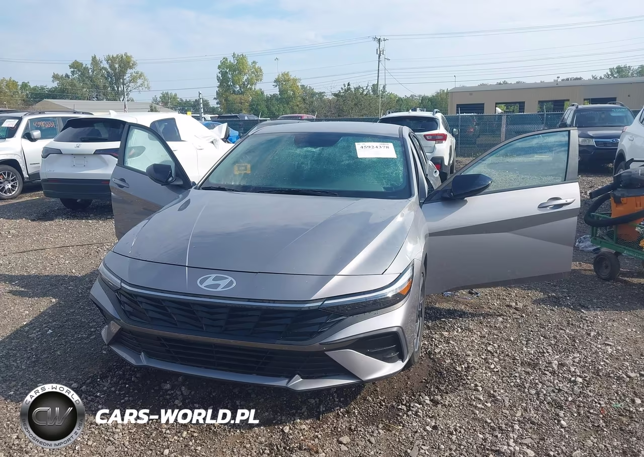 2025 Hyundai Elantra Sel Sport VIN:KMHLM4DG0SU993717 - 6
