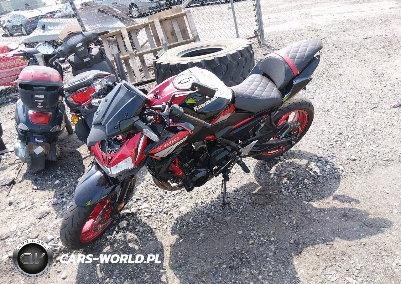 2024 Kawasaki Er650 N VIN:ML5EREN11RDAB7964 - 2