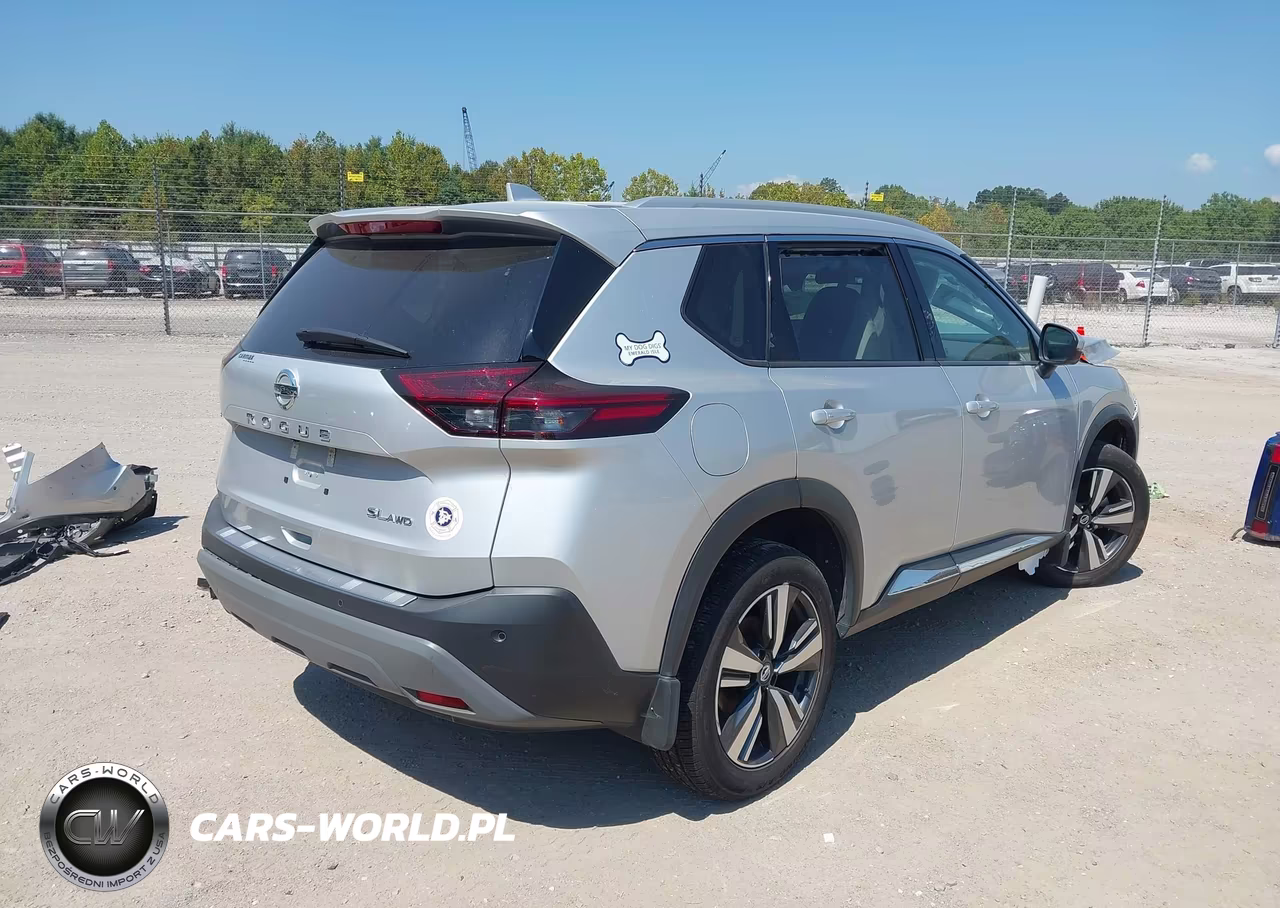 2021 Nissan Rogue Sl Intelligent Awd VIN:5N1AT3CB3MC835987 - 4