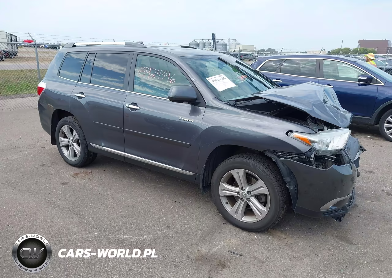2013 Toyota Highlander Limited V6 VIN:5TDDK3EH5DS177321 - 1