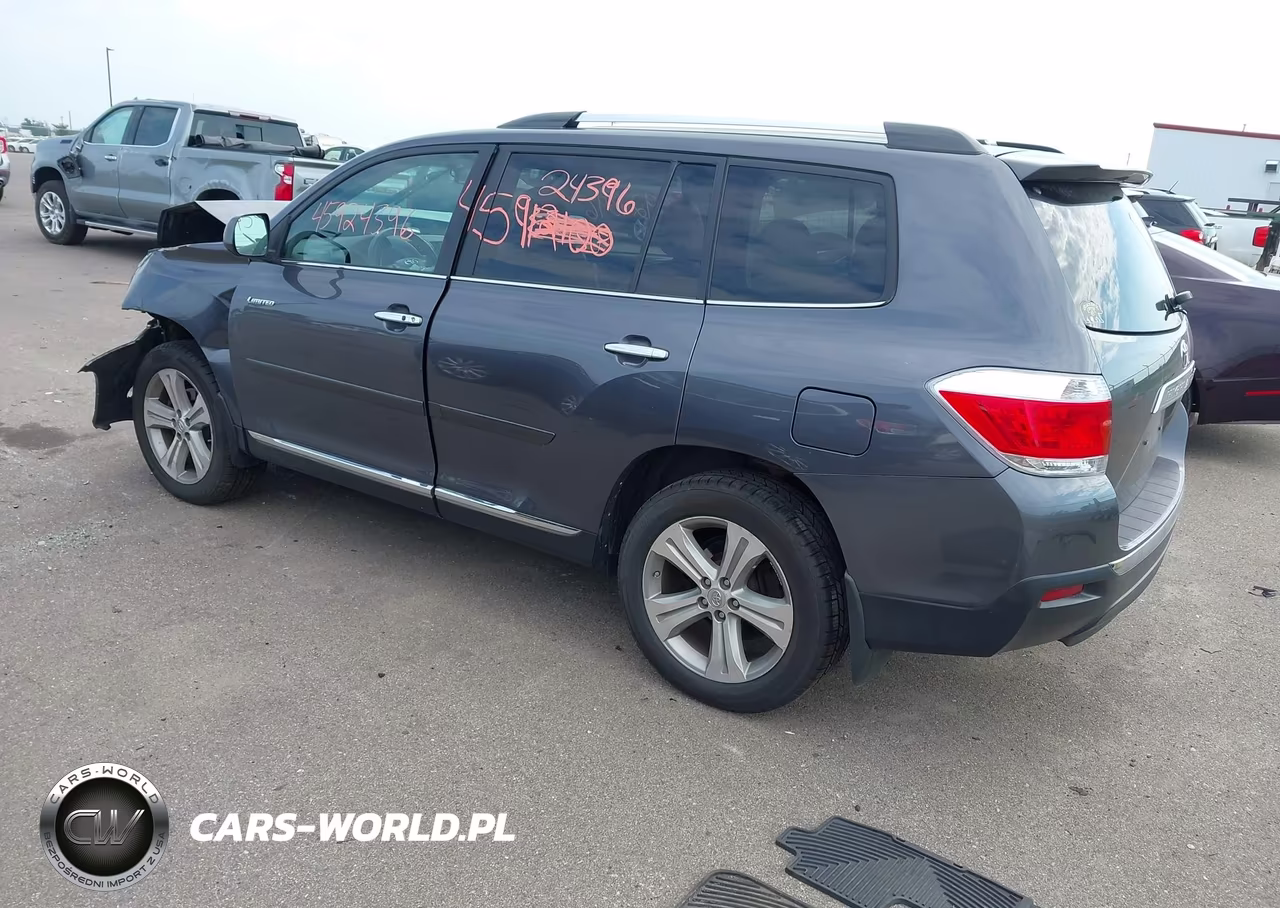 2013 Toyota Highlander Limited V6 VIN:5TDDK3EH5DS177321 - 3