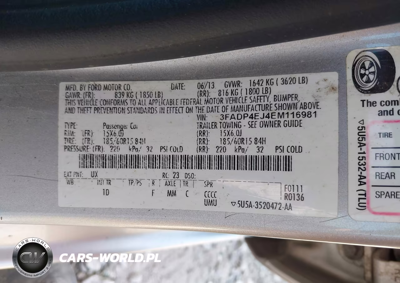 2014 Ford Fiesta Se VIN:3FADP4EJ4EM116981 - 9