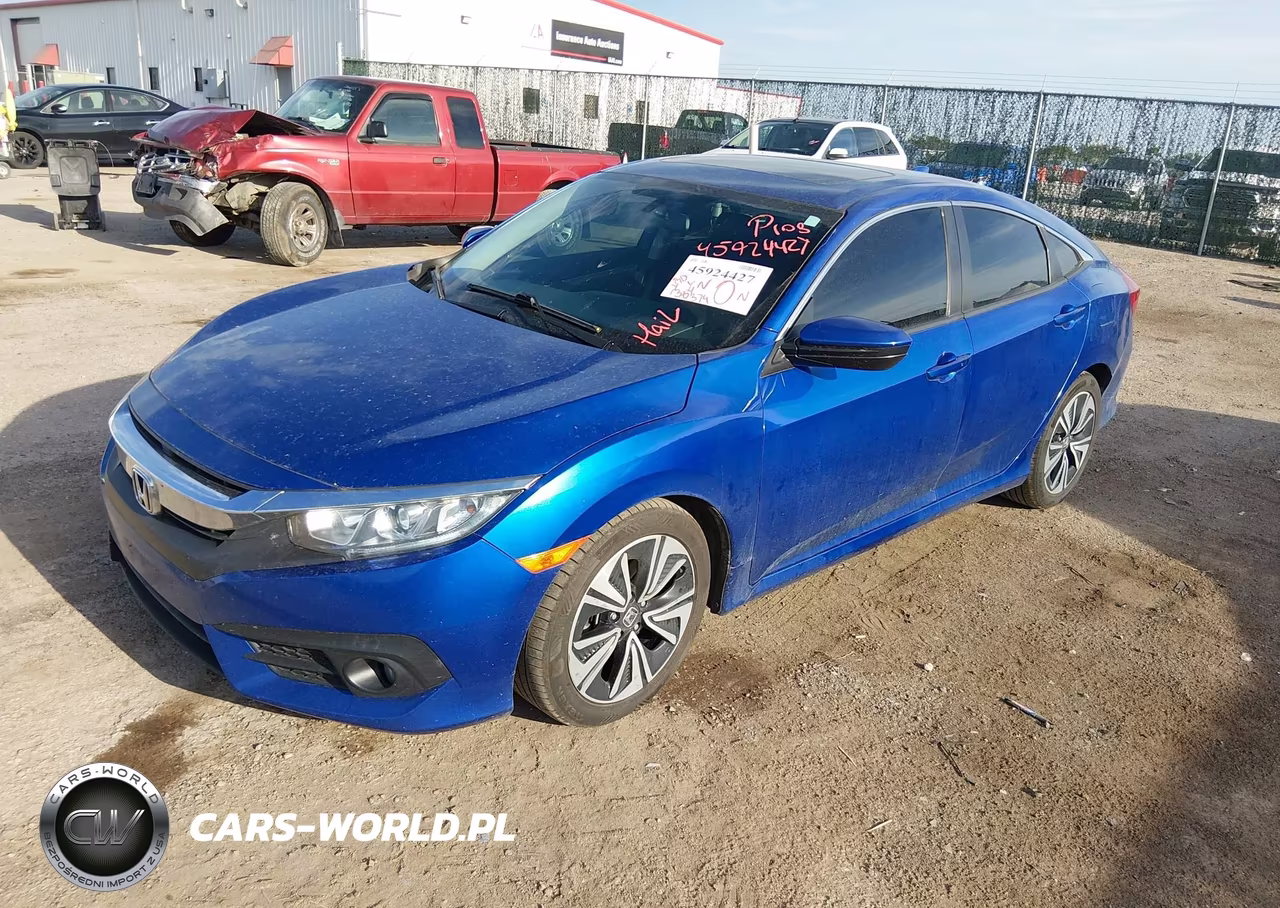 2018 Honda Civic Ex-T VIN:JHMFC1F33JX005547 - 2