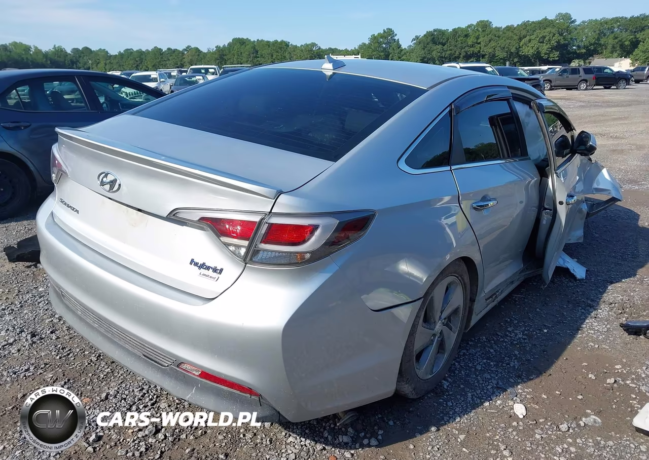 2017 Hyundai Sonata Hybrid Limited VIN:KMHE34L33HA063265 - 4