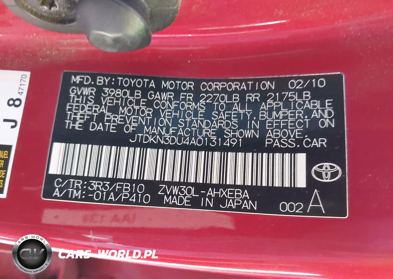 2010 Toyota Prius Iii VIN:JTDKN3DU4A0131491 - 9