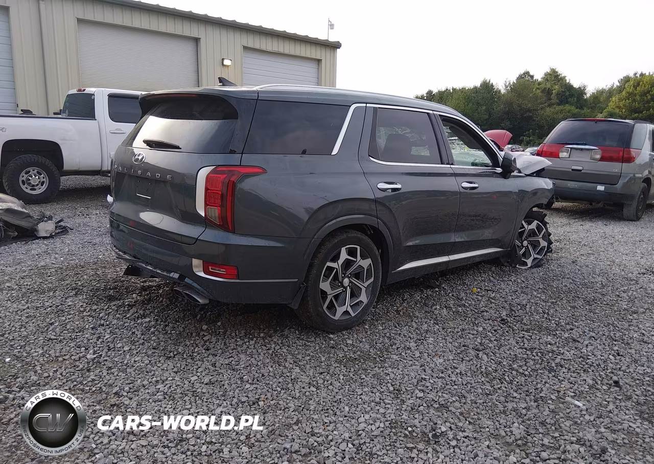 2021 Hyundai Palisade Calligraphy VIN:KM8R74HE3MU276418 - 4