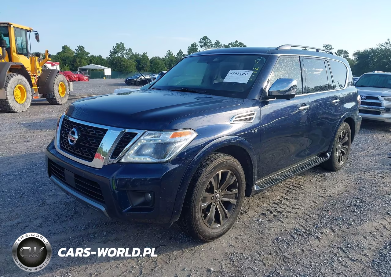 2019 Nissan Armada Platinum VIN:JN8AY2NF7K9352355 - 2
